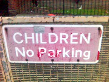 No Parking Kids!